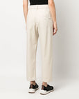 Brunello Cucinelli Brunello Cucinelli Elasticated straight-leg trousers