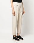 Brunello Cucinelli Brunello Cucinelli Elasticated straight-leg trousers