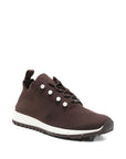 Jimmy Choo Jimmy Choo Veles Cashmere Melange Knit Trainers with Pearl Buttons