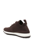 Jimmy Choo Jimmy Choo Veles Cashmere Melange Knit Trainers with Pearl Buttons