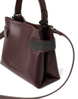 Brunello Cucinelli Brunello Cucinelli Essence small top-handle bag in calfskin with precious bands