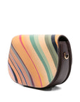 Paul Smith Paul Smith Swirl Leather Saddle Bag