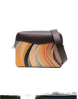 Paul Smith Paul Smith Swirl leather crossbody bag