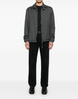 Brunello Cucinelli Brunello Cucinelli Crew neck T-shirt in cotton jersey with logo and faux layering
