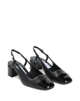 Jimmy Choo Jimmy Choo Elisa Sling Back 45 Patent and Nappa Leather Pumps