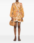 Zimmermann Zimmermann Ascension Ruffle Mini Dress
