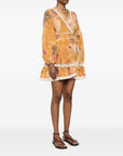 Zimmermann Zimmermann Ascension Ruffle Mini Dress