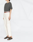 Brunello Cucinelli Brunello Cucinelli Round-neck short-sleeve T-shirt