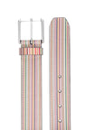 Paul Smith Paul Smith Striped leather belt