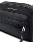 Emporio Armani Emporio Armani logo-plaque crossbody messenger bag