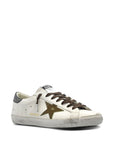 Golden Goose Golden Goose Super-Star in nappa leather with leather star and leather heel tab