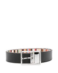 Paul Smith Paul Smith Leather Reversible 'Signature Stripe' Cut-To-Fit Belt