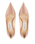 Jimmy Choo Jimmy Choo Love 65 Ballet-Patent-Leather Pumps with JC Emblem