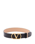 Valentino Garavani Valentino Garavani VLogo Signature leather reversible belt