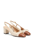 Valentino Garavani Valentino Garavani Valet Du Roi Goatskin Slingback Pump 60mm