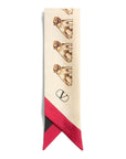Valentino Garavani Valentino Garavani Scarf Bandeaux Petit Charles In Silk