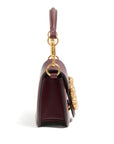 Valentino Garavani Valentino Garavani Locò Small Shoulder Bag In Calfskin With Jewel Logo
