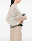 Brunello Cucinelli Brunello Cucinelli Suede clutch