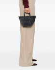 Brunello Cucinelli Brunello Cucinelli Monili suede tote bag