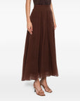 Brunello Cucinelli Brunello Cucinelli Silk maxi skirt