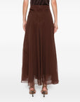 Brunello Cucinelli Brunello Cucinelli Silk maxi skirt