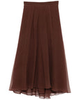 Brunello Cucinelli Brunello Cucinelli Silk maxi skirt