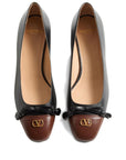 Valentino Garavani Valentino Garavani Valet Du Roi Ballerina In 25mm Kid