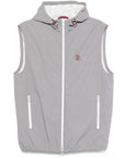 Brunello Cucinelli Brunello Cucinelli Hooded zip-front vest