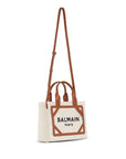 Balmain Balmain B-Army small canvas tote