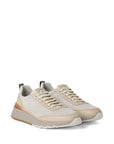 Brunello Cucinelli Brunello Cucinelli Washed suede and semi-polished calfskin runners