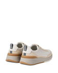 Brunello Cucinelli Brunello Cucinelli Washed suede and semi-polished calfskin runners
