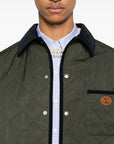 Valentino Valentino Vlogo Signature quilted jacket