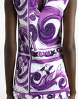 Dolce & Gabbana Dolce & Gabbana Maiolica print tank top