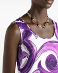 Dolce & Gabbana Dolce & Gabbana Maiolica print tank top