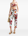 Dolce & Gabbana Dolce & Gabbana Flower-print poplin top