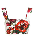 Dolce & Gabbana Dolce & Gabbana Flower-print poplin top
