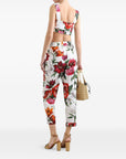 Dolce & Gabbana Dolce & Gabbana Flower-print poplin top