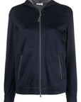 Brunello Cucinelli Brunello Cucinelli Monili chain zipped hoodie