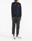 Brunello Cucinelli Brunello Cucinelli Monili chain zipped hoodie