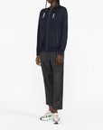 Brunello Cucinelli Brunello Cucinelli Monili chain zipped hoodie