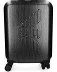 Emporio Armani Emporio Armani ABS carry-on bag with oversized embossed eagle