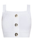 Balmain Balmain Tweed Crop Top