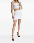 Balmain Balmain Tweed Crop Top