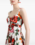 Dolce & Gabbana Dolce & Gabbana floral-print Midi Dress