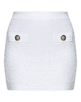 Balmain Balmain Tweed Mini Skirt