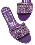 Dolce & Gabbana Dolce & Gabbana Sandals Purple