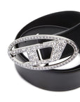 Diesel Diesel 1DR Strass leather belt