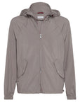 Brunello Cucinelli Brunello Cucinelli Unlined outerwear in lightweight techno fabric with hood
