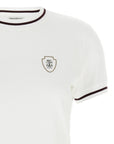 Brunello Cucinelli Brunello Cucinelli Embroidered-detail cotton t-shirt