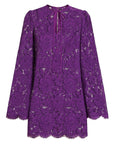 Dolce & Gabbana Dolce & Gabbana bell sleeves Lace mini dress